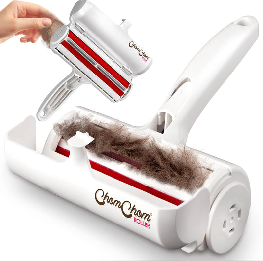 ChomChom Roller Pet Hair Remover – Reusable Lint Roller for Dogs & Cats
