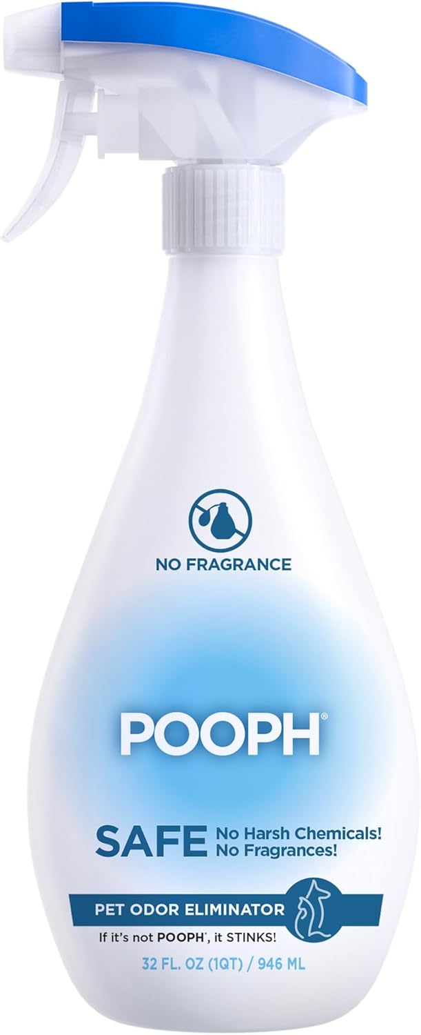 Pet Odor Eliminator, 32 fl oz – Organic, Fragrance-Free & Chemical-Free Spray