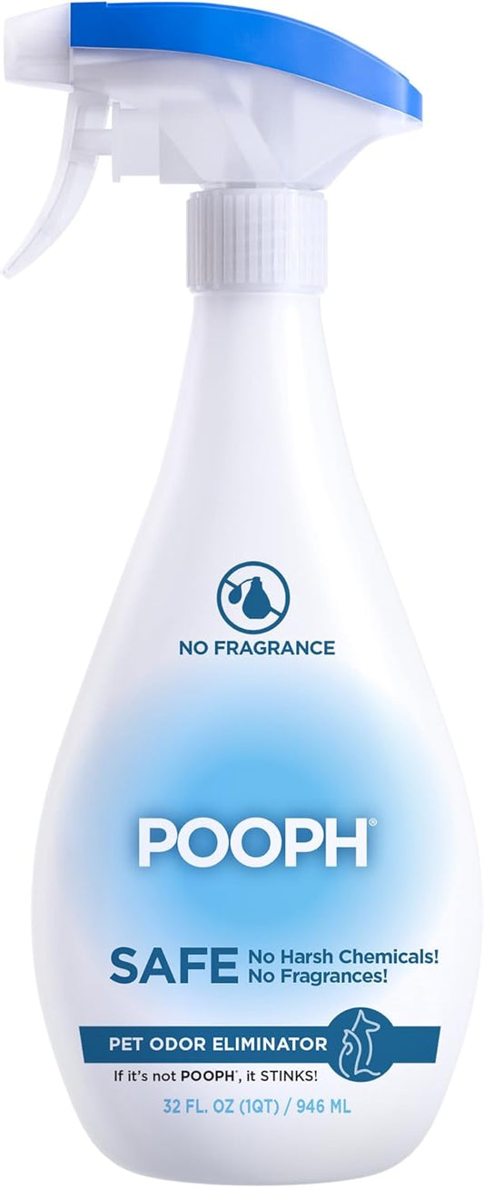 Pet Odor Eliminator, 32 fl oz – Organic, Fragrance-Free & Chemical-Free Spray